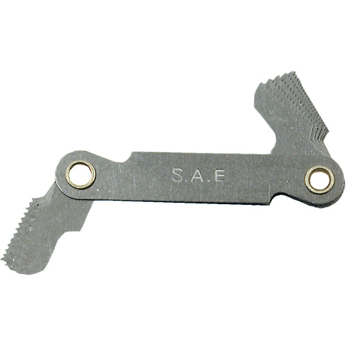 Jauge d'inclinaison du filetage SAE Rideout Tool & Machine Inc.