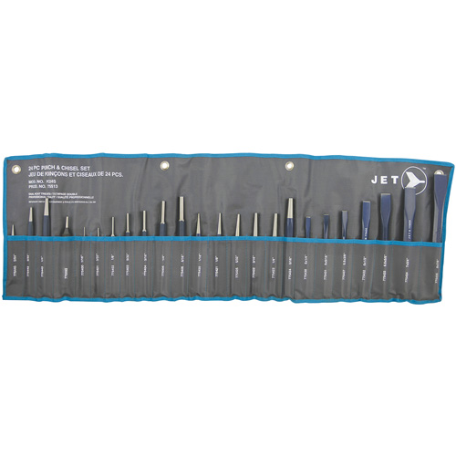 Punch & Chisel Set, 24 Pieces Rideout Tool & Machine Inc.
