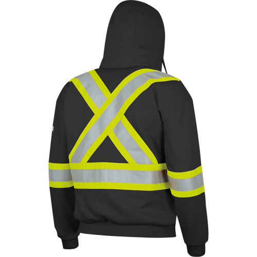 337SF Capuche &agrave; fermeture &eacute;clair ignifug&eacute;e, Hommes, Petit, Noir, 22 cal/cm² Rideout Tool & Machine Inc.