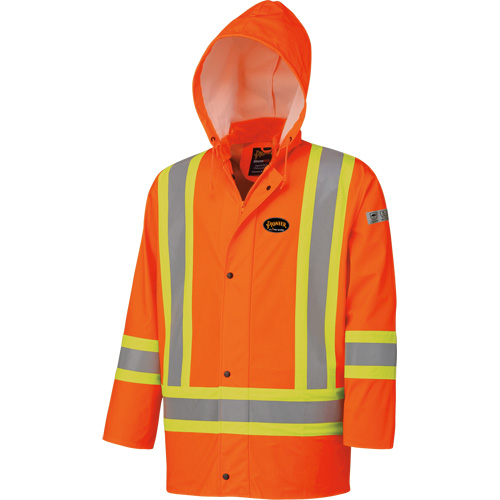 5892 High Visibility Flame Resistant Waterproof Jacket, 2X-Large, High Visibility Orange Rideout Tool & Machine Inc.