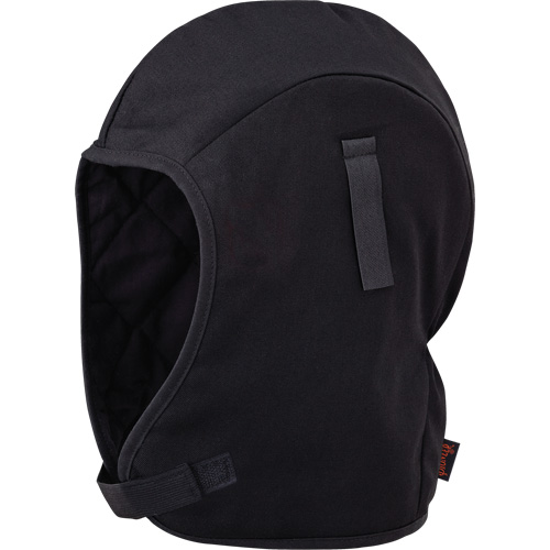 564A Flame Resistant Quilted Hardhat Liner, Black, Cotton Rideout Tool & Machine Inc.