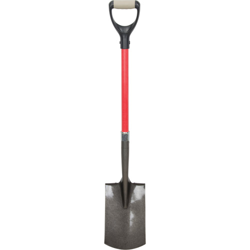 Heavy-Duty Shovels, Fibreglass, Carbon Steel Blade, D-Grip Handle, 30-1/2" Long Rideout Tool & Machine Inc.