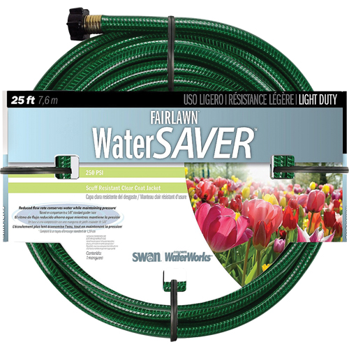 Boyaux d'arrosage pour travaux l&eacute;gers Fairlawn Watersaver , Nylon, 1/2" dia x 25' Rideout Tool & Machine Inc.