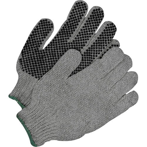 Classic Grip Gloves, Poly/Cotton, Single Sided, Large Rideout Tool & Machine Inc.