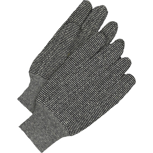 Gants en jersey classiques, Taille unique, Poivre et sel, Non doubl&eacute;, Poignet en tricot Rideout Tool & Machine Inc.