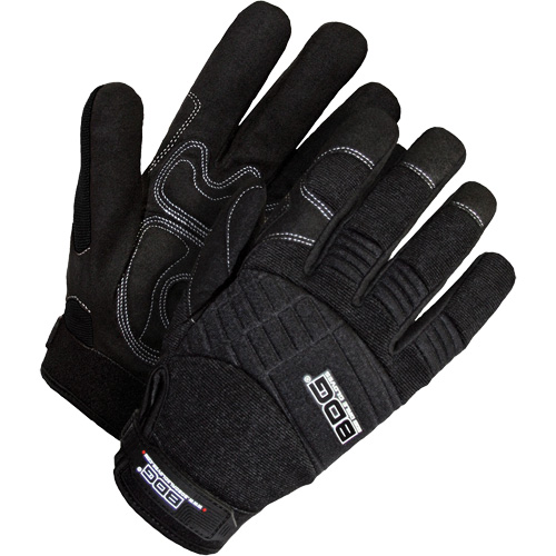 Gants performants &agrave; usage intensif avec paumes coussin&eacute;es X-Site, Taille Grand, Paume Synth&eacute;tique Rideout Tool & Machine Inc.