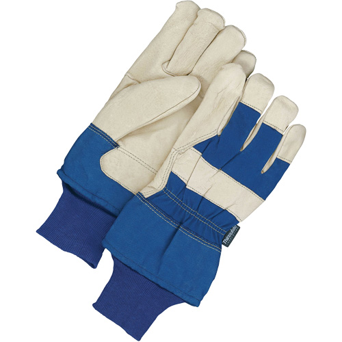 Gants d'ajusteur, Grand, Paume en Cuir fleur de porc, Doublure en Thinsulate Rideout Tool & Machine Inc.