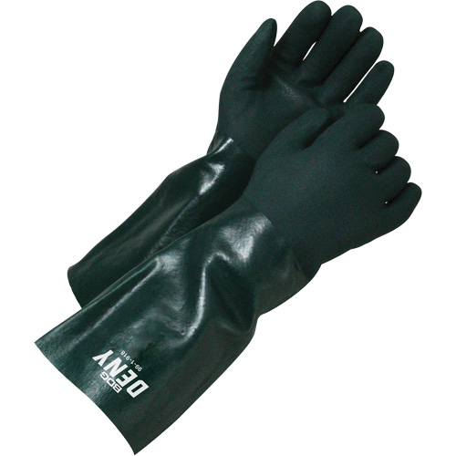 Deny 18" Coated Gloves, One Size, PVC Coating Rideout Tool & Machine Inc.