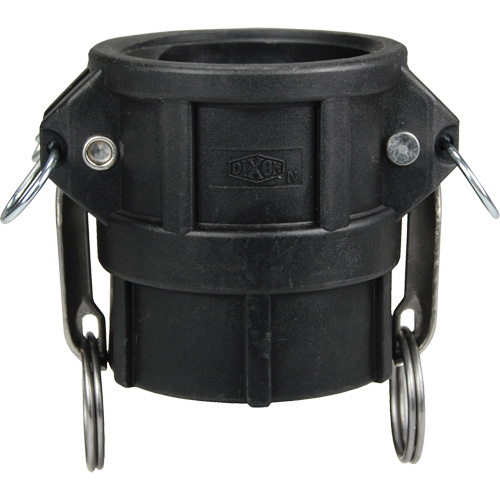 Coupleur &agrave; came et cannelure, Polypropyl&egrave;ne, Type D, 3", NPT femelle, 60 PSI Rideout Tool & Machine Inc.