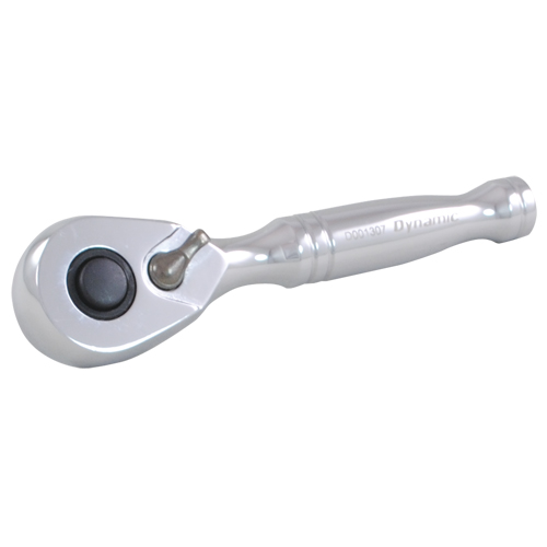 Quick-Release Stubby Ratchet Wrench, 1/4" Drive, Cushion Grip Handle Rideout Tool & Machine Inc.