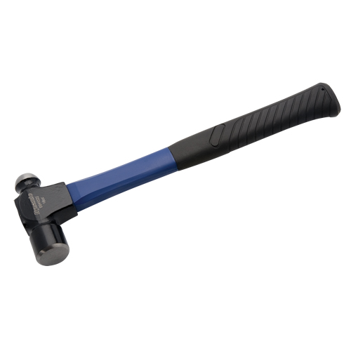 Ball Pein Hammer, 32 oz. Head Weight, Polished Face, Fibreglass Handle Rideout Tool & Machine Inc.