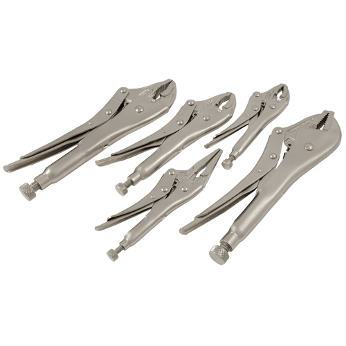 Locking Plier Set, 5 Pieces Rideout Tool & Machine Inc.