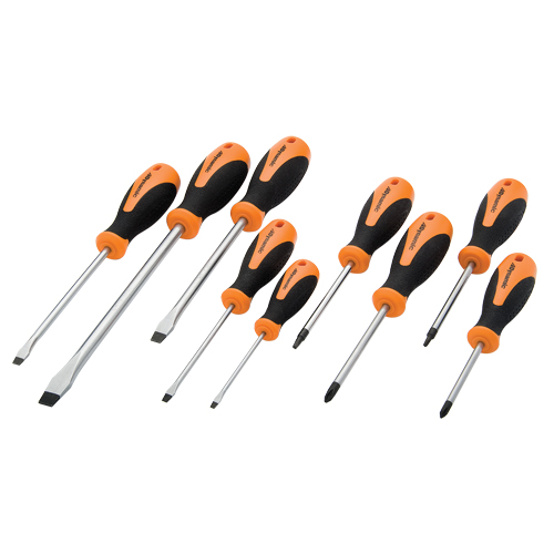 Screwdriver Set, 9 Pcs. Rideout Tool & Machine Inc.
