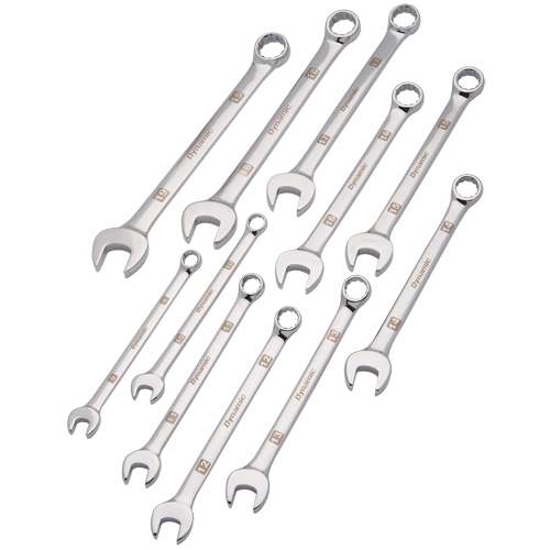 Wrench Set, Combination, 11 Pieces, Metric Rideout Tool & Machine Inc.