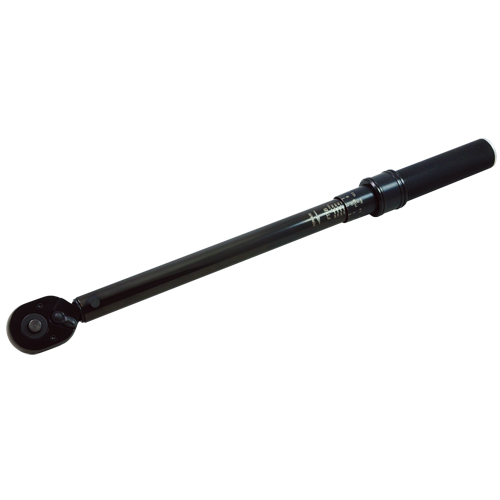Torque Wrench, Click, 3/8" Square Drive, 20 - 100 ft-lbs. Rideout Tool & Machine Inc.