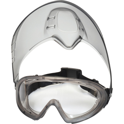 Lunettes de s&eacute;curit&eacute; Capstone Shield avec &eacute;cran facial amovible, Lentille Transparent, Antibu&eacute;e, Ventilation Directe/Ferm&eacute; Rideout Tool & Machine Inc.