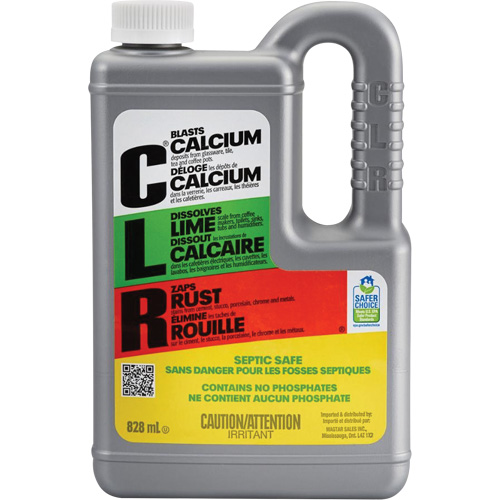 CLR&reg; Calcium, Lime & Rust Remover, 828 ml, Bottle Rideout Tool & Machine Inc.