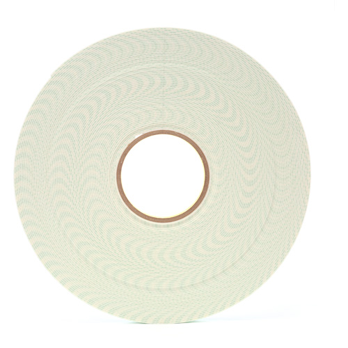 Double-Coated Urethane Foam Tape, 33 m (108') L x 12.7 mm (1/2") W, 62 mils, Urethane Rideout Tool & Machine Inc.