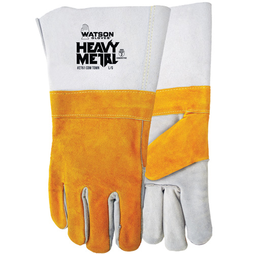Gants ignifuges Cow Town, Cuir de vache refendu, Taille Petit Rideout Tool & Machine Inc.