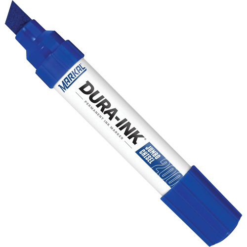 Marqueur Dura-Ink 200, Bleu, Pointe Ciseau Rideout Tool & Machine Inc.
