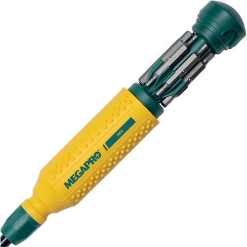 Tournevis multi embouts Original Hex 15-en-1, 8-37/50" lo, Prise Textur&eacute; Rideout Tool & Machine Inc.