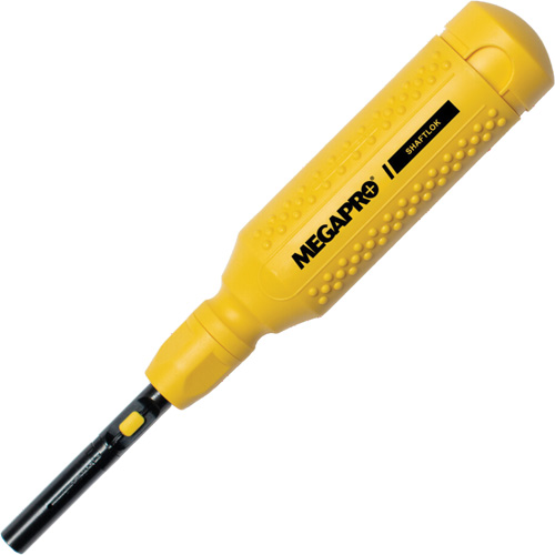 Original SHAFTLOK 15-in-1 Multi-Bit Screwdriver, 8-37/50" L, Textured Handle Rideout Tool & Machine Inc.