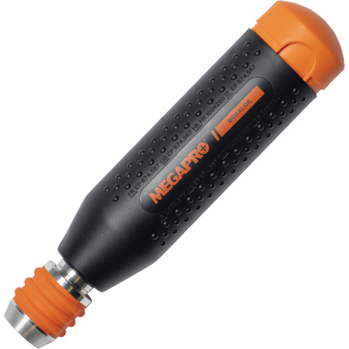 Original MEGALOK 15-in-1 Multi-Bit Screwdriver, 6-3/10" L, Textured Handle Rideout Tool & Machine Inc.
