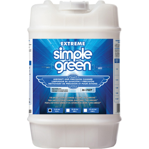 Extreme Simple Green&reg; Aircraft & Precision Cleaner, 5 gal., Jug Rideout Tool & Machine Inc.