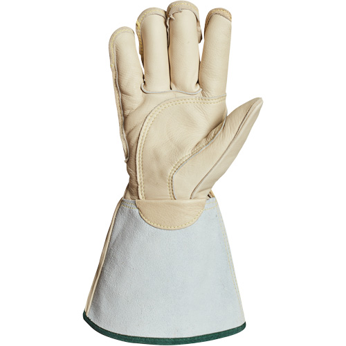 Gants de monteur de lignes pour lhiver avec bandes r&eacute;fl&eacute;chissantes 6" Endura, Moyen, Paume en Cuir de cheval, Doublure en Thinsulate Rideout Tool & Machine Inc.