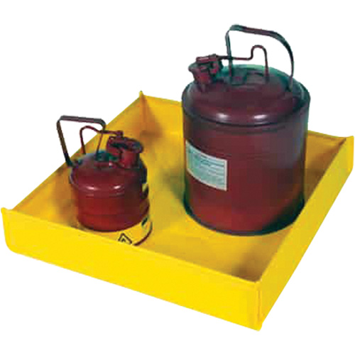 Flexible Ultra-Utility Tray, 12" lo x 12" la x 4,8" h, Cap. de d&eacute;versement 1,5 gal. US Rideout Tool & Machine Inc.