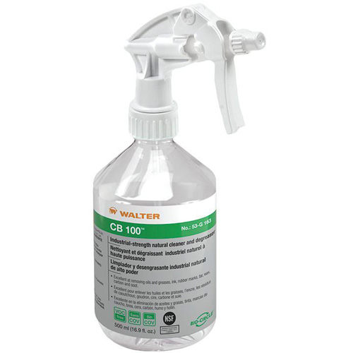 Empty Refillable Trigger Sprayer for CB 100, Round, 500 ml, Plastic Rideout Tool & Machine Inc.