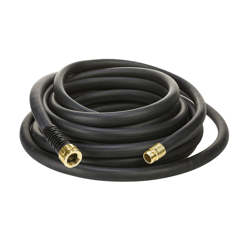 MAXLite Water Hose, Rubber, 3/4" dia. x 50' L Rideout Tool & Machine Inc.