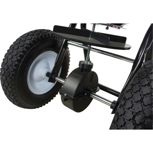 Broadcast Spreader, 11000 sq. ft., 50 lbs. capacity Rideout Tool & Machine Inc.