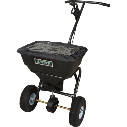 Broadcast Spreader with Stainless Steel Hardware, 15000 sq. ft., 70 lbs. capacity Rideout Tool & Machine Inc.