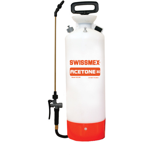 Acetone Handheld Sprayer, 2.4 gal. (1.9L), Polyethylene, 20" Wand Rideout Tool & Machine Inc.