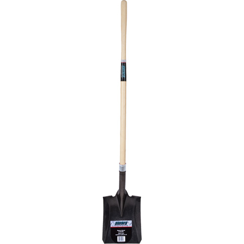 Pelle carr&eacute;e robuste, Bois dur, Lame Acier au carbone, Manche en Droit, Longueur 48" Rideout Tool & Machine Inc.