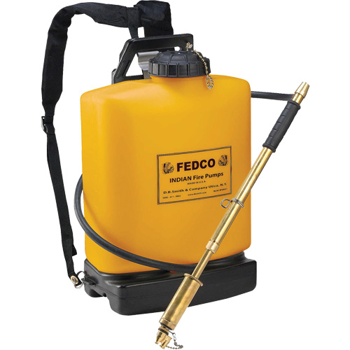 Pompe &agrave; incendie Fedco, 5 gal. (18,9 L), Plastique Rideout Tool & Machine Inc.