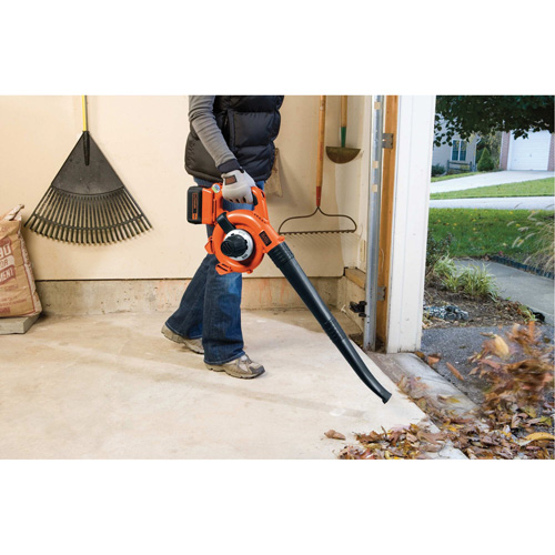 Max* Cordless Sweeper/Vacuum Kit, 40 V, 120 MPH Output, Battery Powered Rideout Tool & Machine Inc.