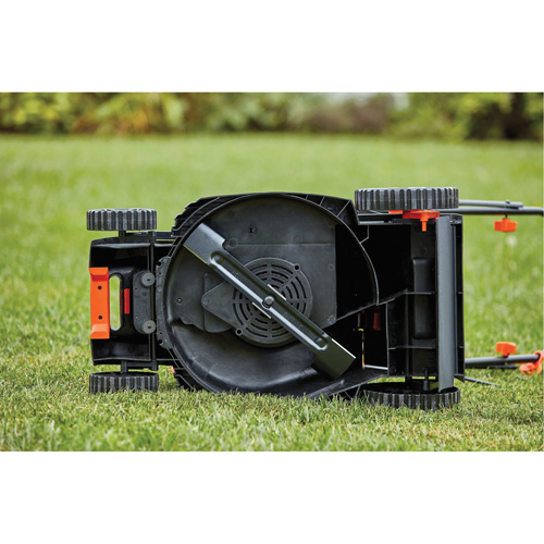 Lawn Mower with Comfort Grip Handle, Push Walk-Behind, Electric, 15" Cutting Width Rideout Tool & Machine Inc.