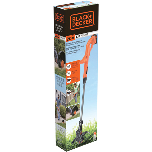 Max* Cordless String Trimmer/Edger Kit, 10", Battery Powered, 20 V Rideout Tool & Machine Inc.