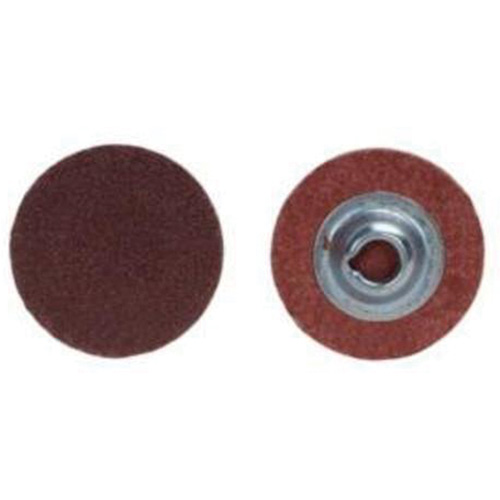 Quick-Change Cloth Disc, 3" Dia., 120 Grit, Aluminum Oxide Rideout Tool & Machine Inc.