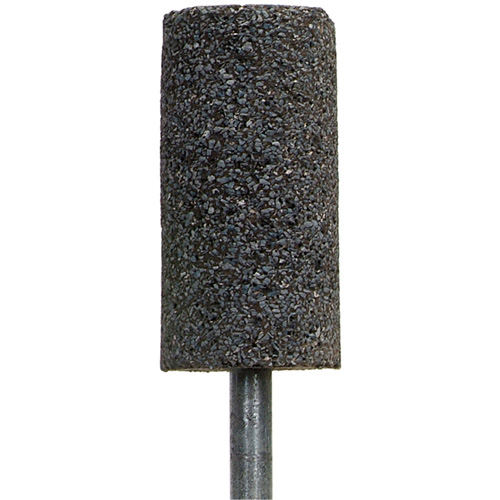 Mounted Point, W222, Aluminum Oxide, 1" Dia., 3/16" L Rideout Tool & Machine Inc.