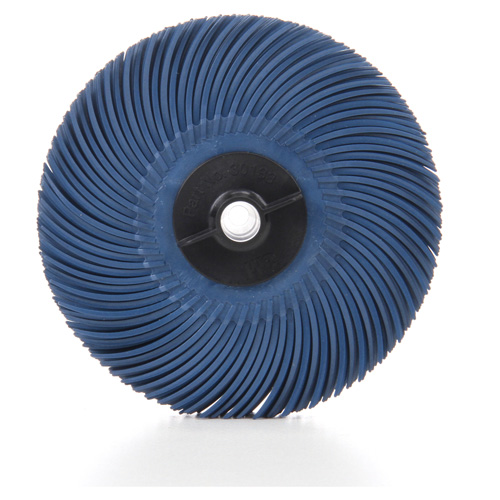 Scotch-Brite Radial Bristle Disc, Aluminum Oxide, 400 Grit, 3" Dia. Rideout Tool & Machine Inc.