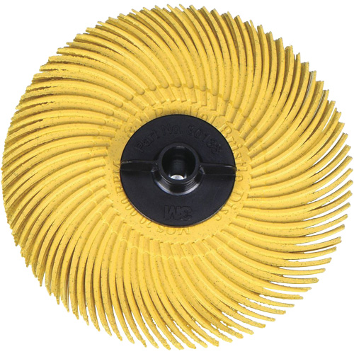 Scotch-Brite Radial Bristle Disc, Aluminum Oxide, 80 Grit, 3" Dia. Rideout Tool & Machine Inc.