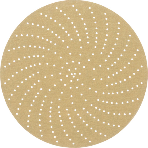 Disque de ponçage net Hookit, dia 6", Grain P320, Oxyde d'aluminium, Poids C Rideout Tool & Machine Inc.