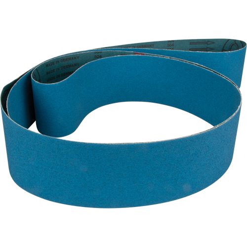 Courroie abrasive bleu Rideout Tool & Machine Inc.
