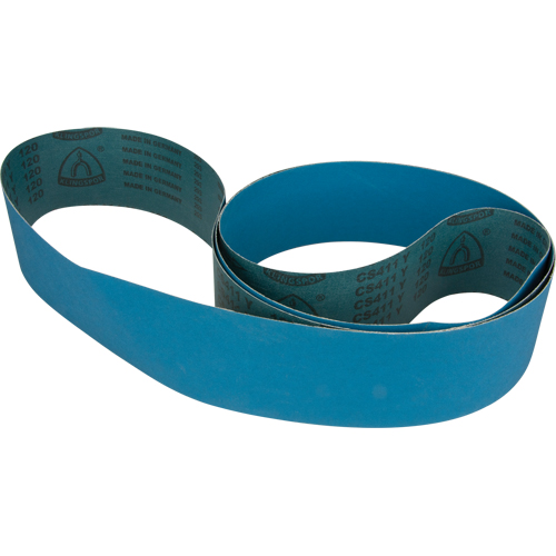 Courroie abrasive bleu Rideout Tool & Machine Inc.