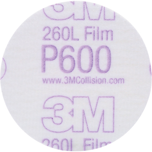 Disque dor&eacute; Hookit, dia 3", Grain P600, Oxyde d'aluminium, Poids C Rideout Tool & Machine Inc.