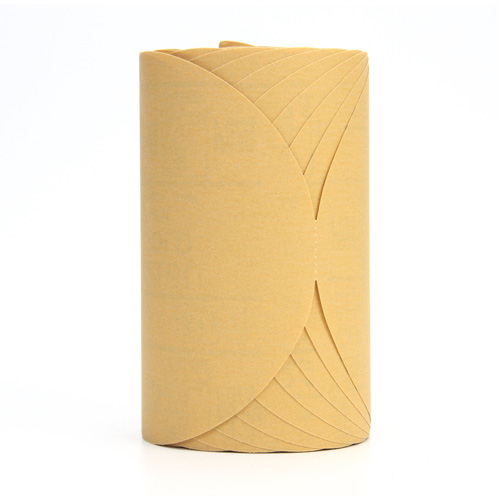 Stikit 216U Gold Paper Disc Roll, 6" Dia., P320 Grit, Aluminum Oxide Rideout Tool & Machine Inc.