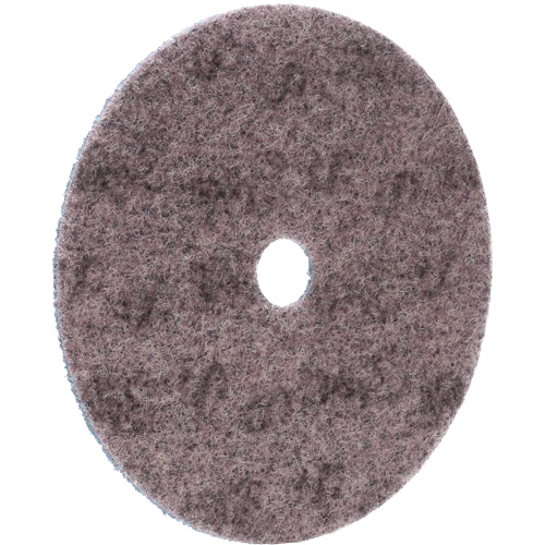 Disques de conditionnement de surface &agrave; boucles et crochets Scotch-Brite, 7" dia., Grain Cors&eacute;, C&eacute;ramique Rideout Tool & Machine Inc.